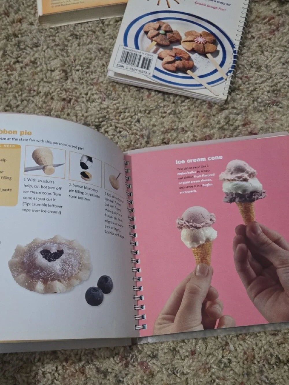 Paula Deen Savannah Country Cookbook & Assorted Spiral Cookbooks - Set Of 4